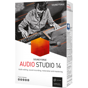 SOUND FORGE Audio Studio 14 Upgrade | Pacchetto Scatola da Post/EU)