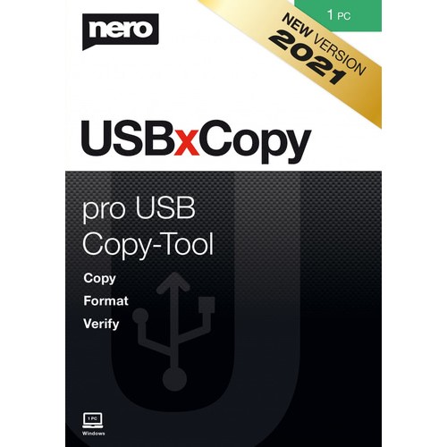 Nero USBxCopy 2021 | 1PC (Licenza permanente) | Digital (ESD/EU)