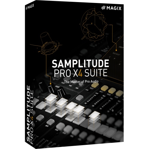 Samplitude Pro X4 Suite | Pacchetto Scatola (per posta/UE)
