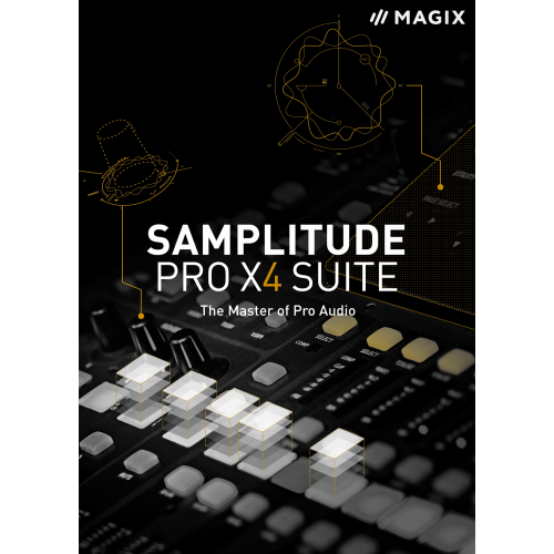 Samplitude Pro X4 Suite (Upgrade from previous Professional or Suite version) * | Numérique (ESD/UE)