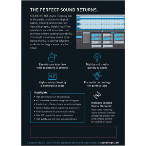 SOUND FORGE Audio Cleaning Lab 2 | Digital (ESD/EU)