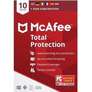 McAfee  Total Protection  | 10 Devices