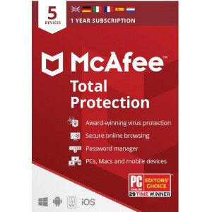 McAfee  Total Protection  | 5 Devices
