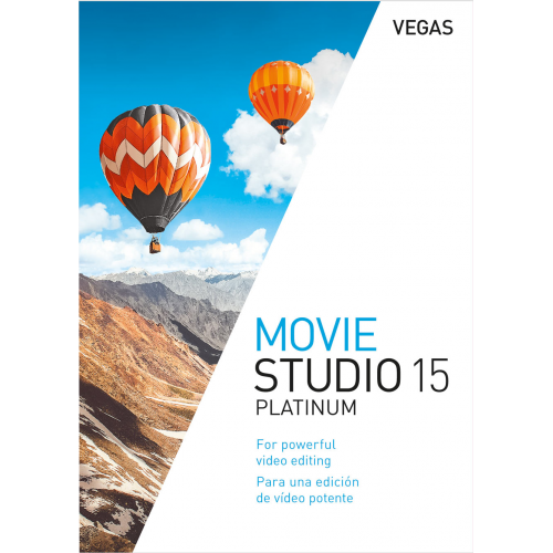 VEGAS Movie Studio 15 Platinum | Numérique (ESD/UE)
